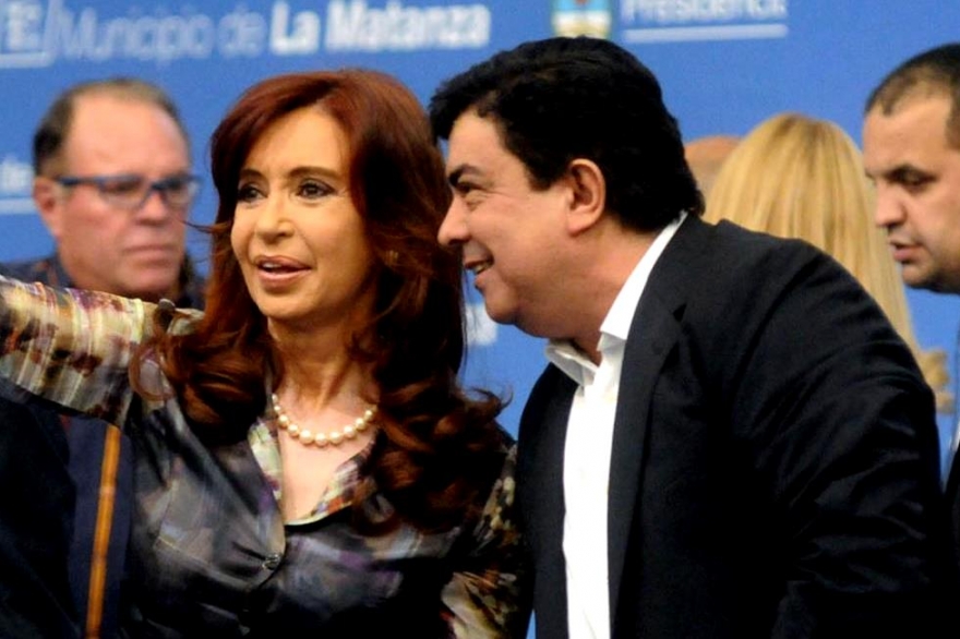 Fernando Espinoza y Cristina Fernández