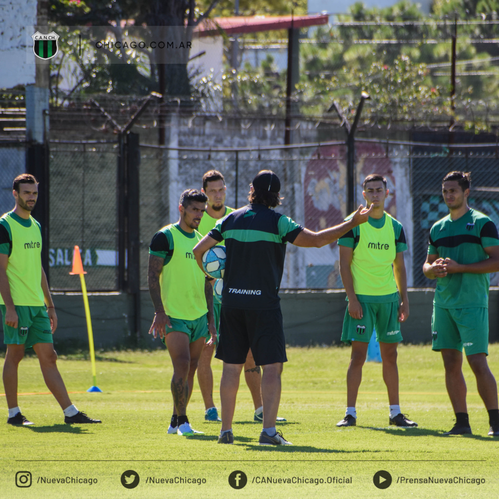 NUEVA CHICAGO YA SE ENTRENA EN CARDALES