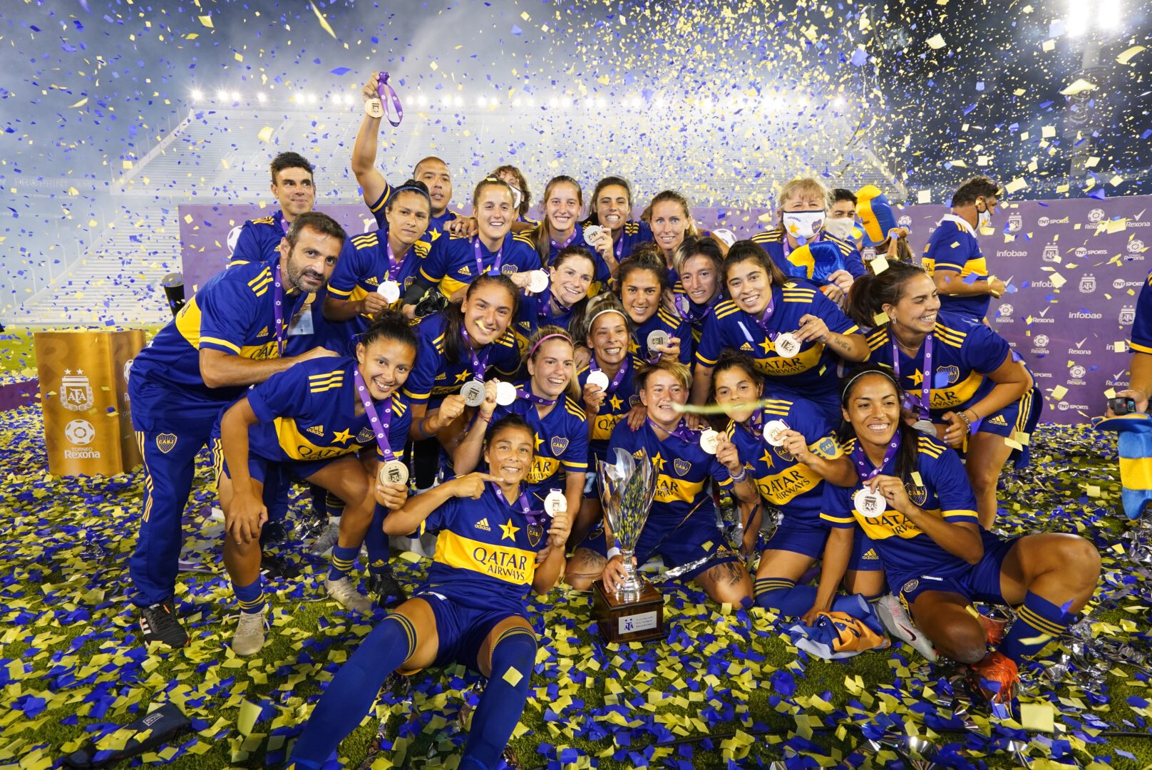 FINAL FÚTBOL FEMENINO: Boca es el primer campeón de la era profesional
