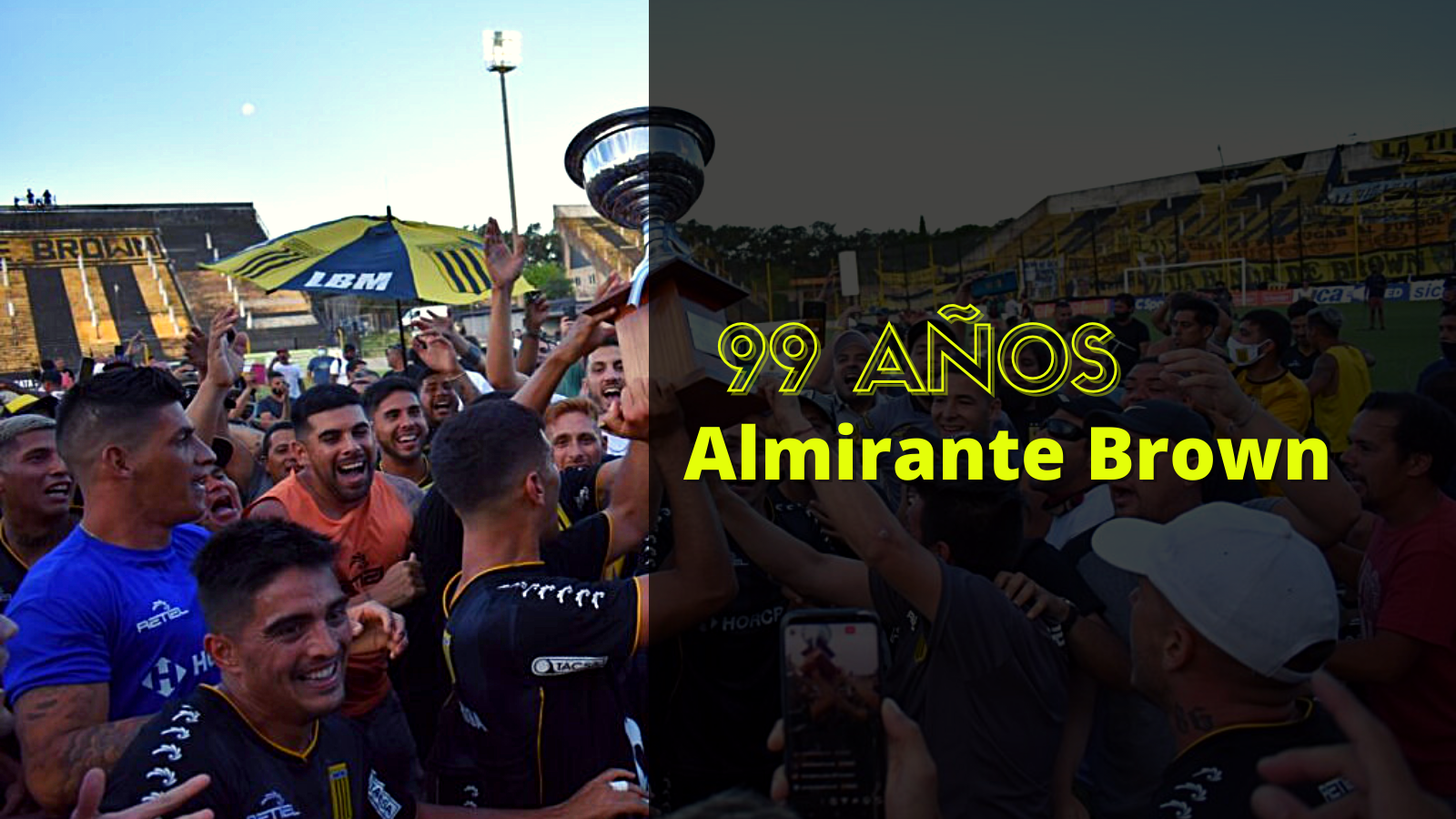 ALMIRANTE BROWN CUMPLE 99 AÑOS