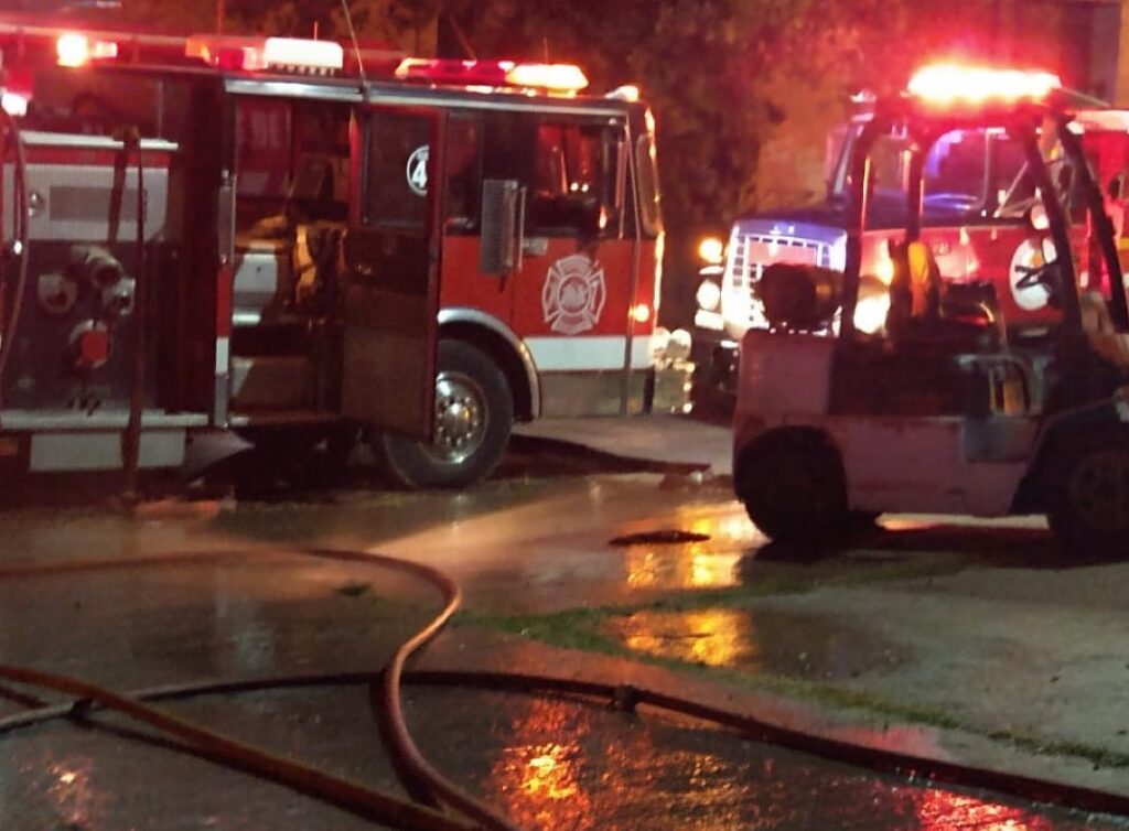 Incendio Casanova Bomberos