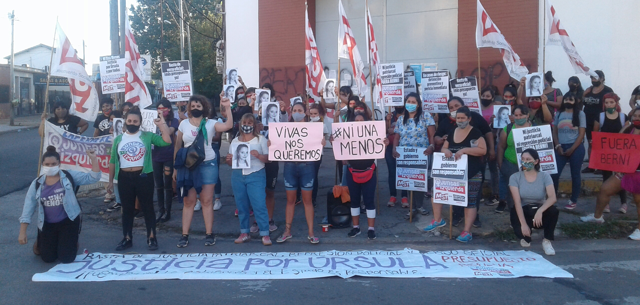 VIOLENCIA DE GÉNERO: ¿Cómo fue la marcha por Úrsula en La Matanza?