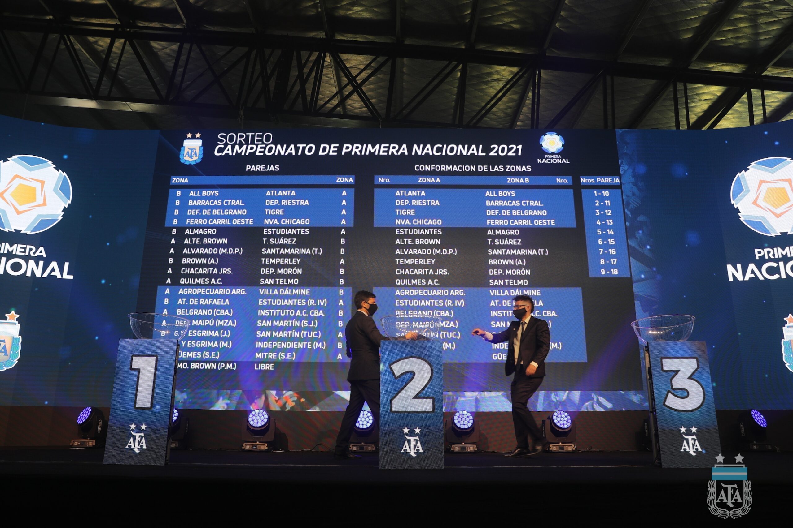 SORTEO FIXTURE PRIMERA NACIONAL: ¡Conoce a los rivales de Almirante Brown!