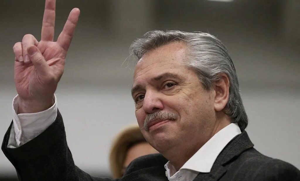 alberto fernández presidente pj
