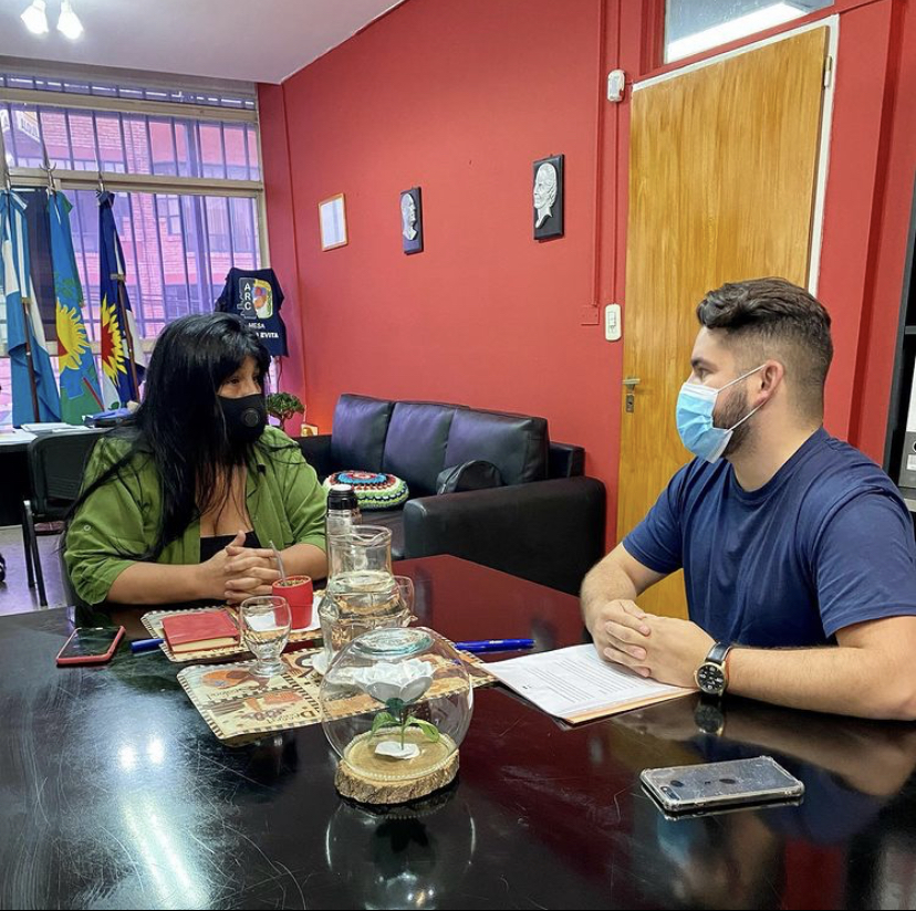 PROYECTO “CONCEJO JOVEN”: Se reunieron Liliana Pintos y Franco Torales