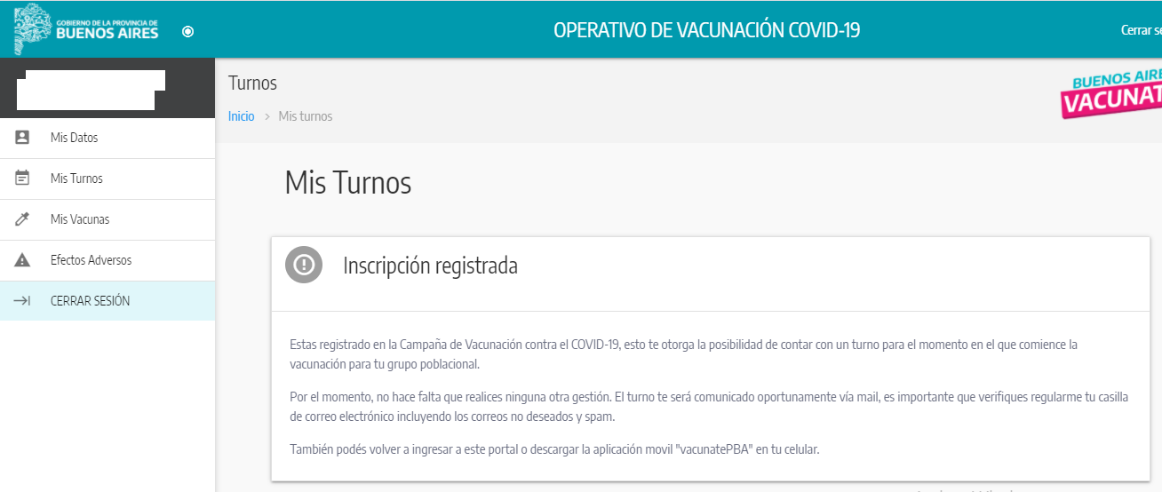 vacunate Buenos Aires turno