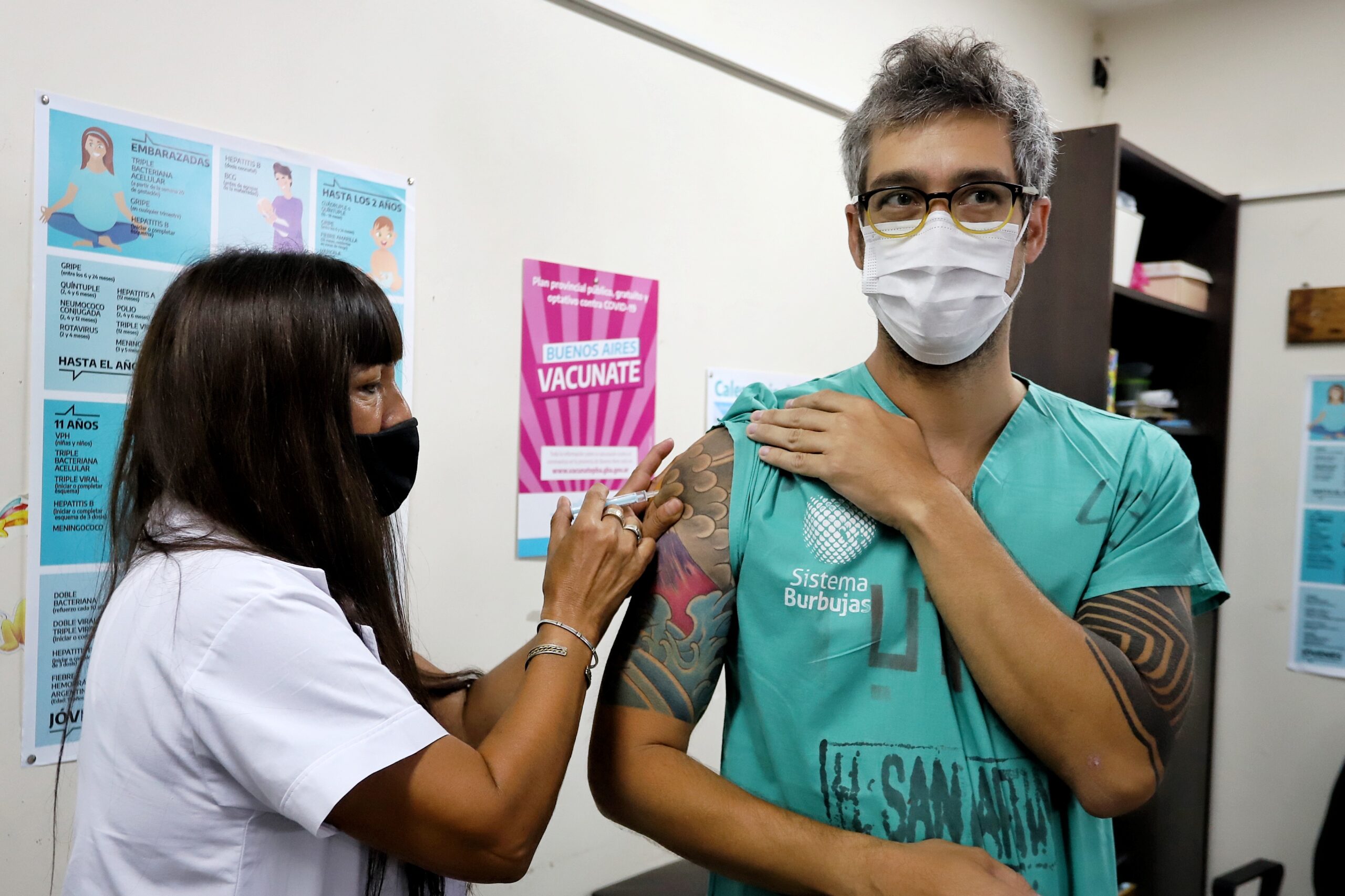 VACUNACIÓN: 4 millones de argentinos recibieron su primera dosis contra el covid-19