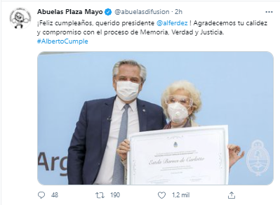 Alberto Fernández Cumpleaños