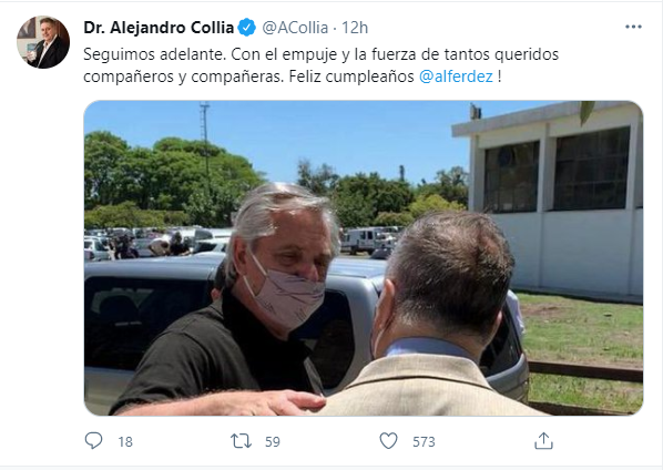 Alberto Fernández Cumpleaños