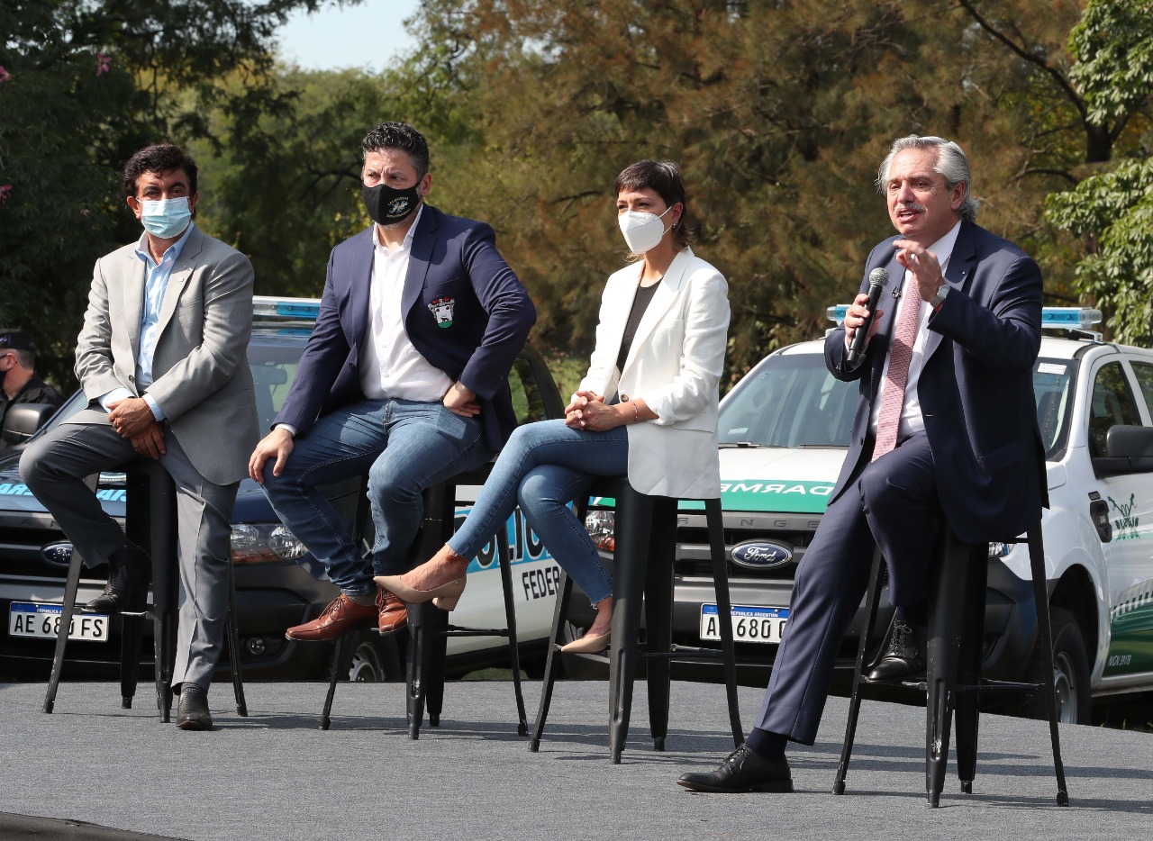 Alberto Fernández – Fernando Espinoza: Se suman 1.000 gendarmes a La Matanza