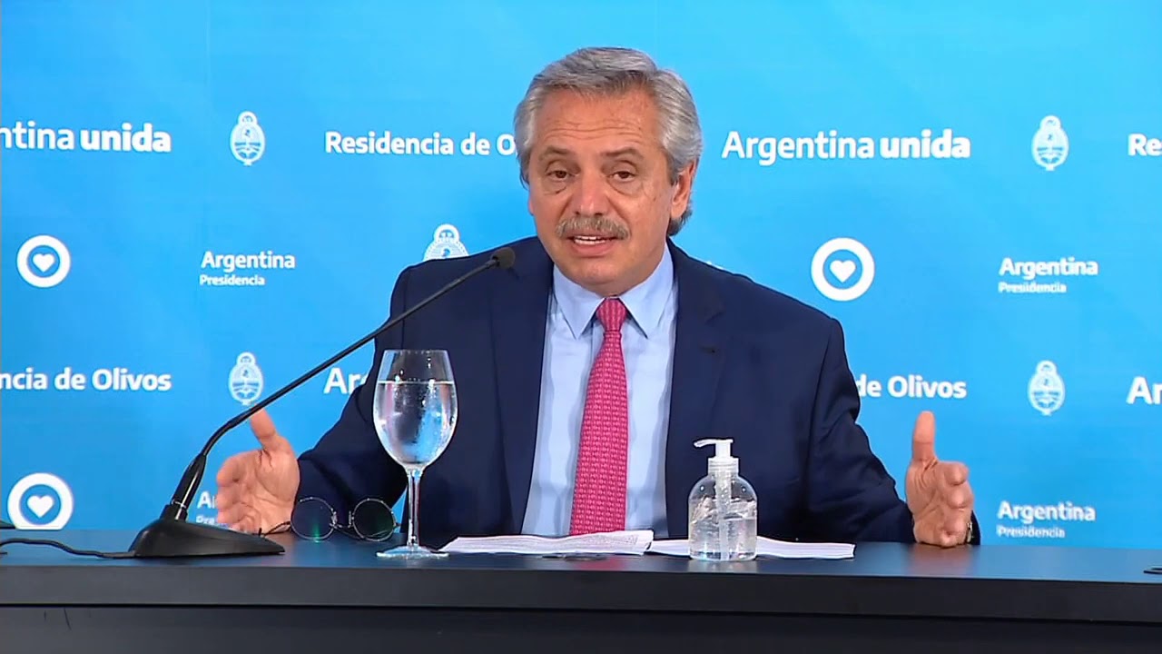 ALBERTO FERNÁNDEZ: “Se restringe la circulación de 20hs a 6hs en el AMBA”
