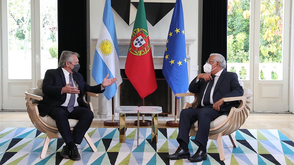 Alberto Fernández Europa
