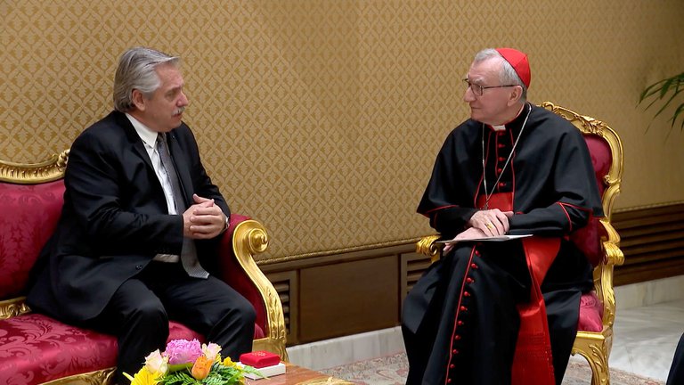 Alberto Fernández Papa Francisco