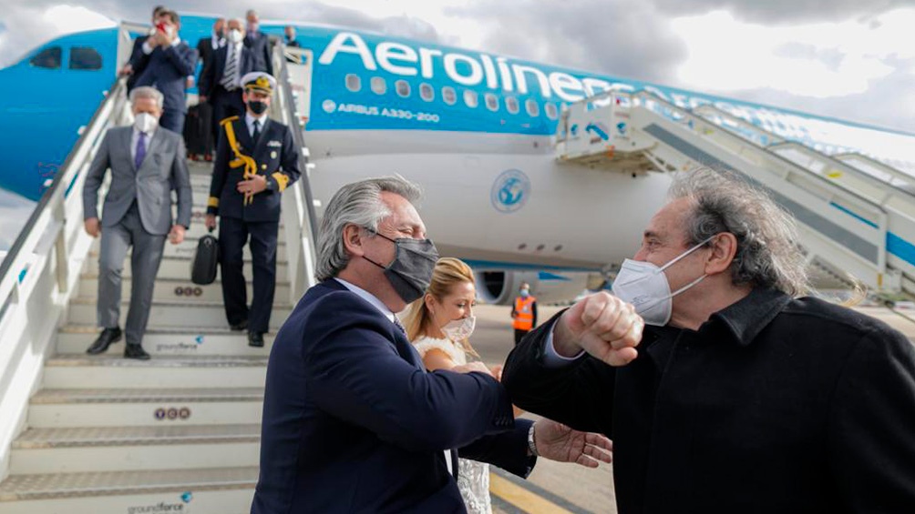 Alberto Fernández Europa