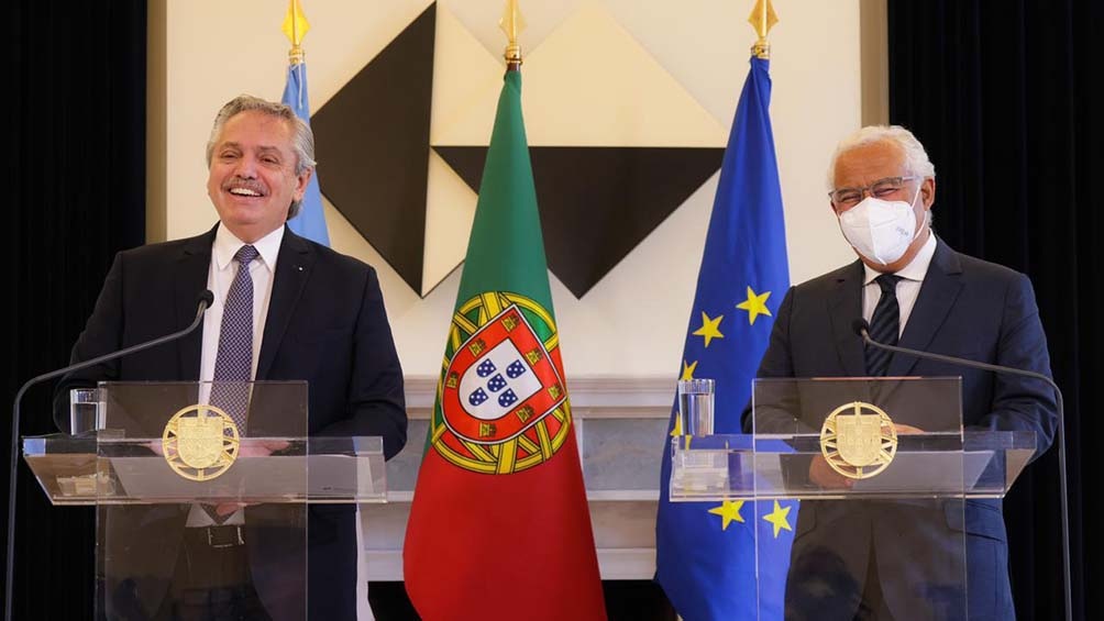 Alberto Fernández Europa