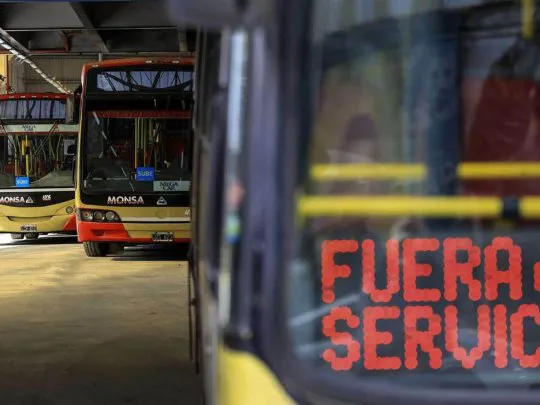 PARO DE COLECTIVOS