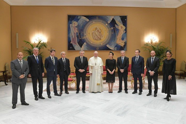 Alberto Fernández Papa Francisco