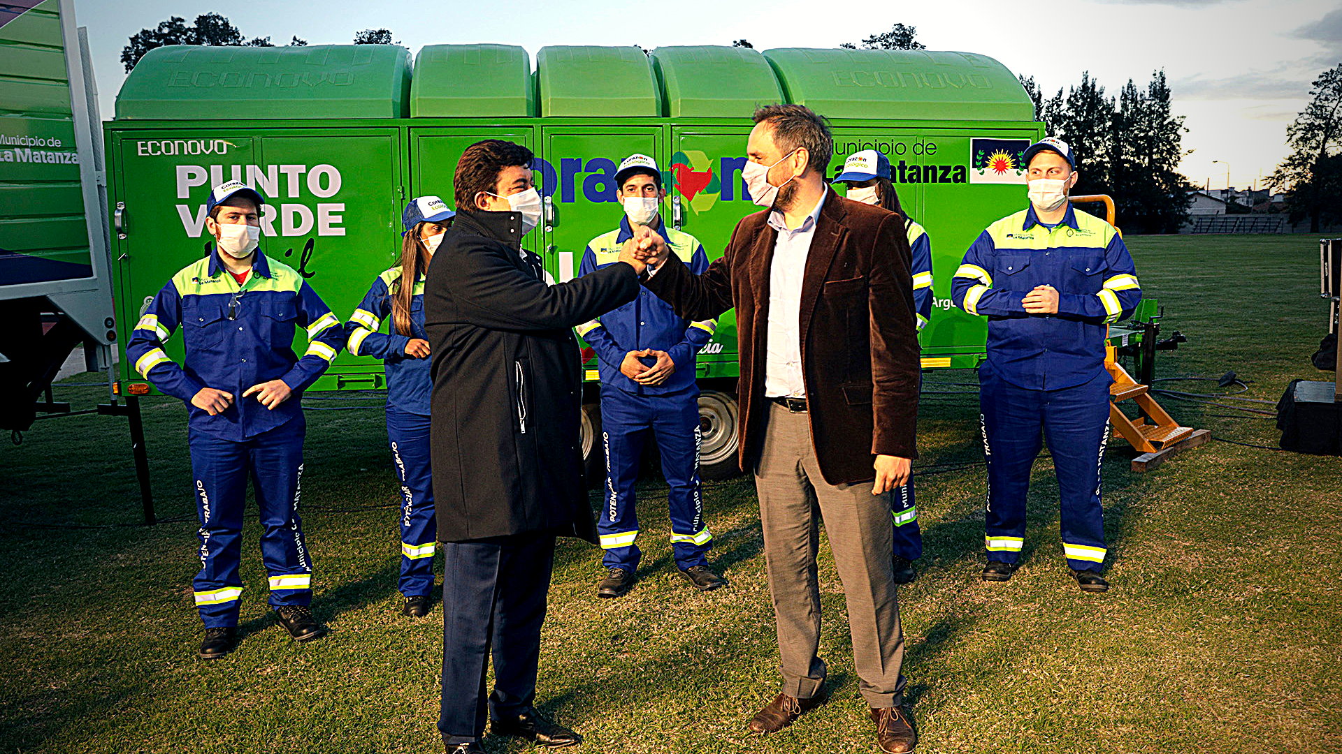 Fernando Espinoza y Juan Cabandié anunciaron una inversión histórica para el ambiente