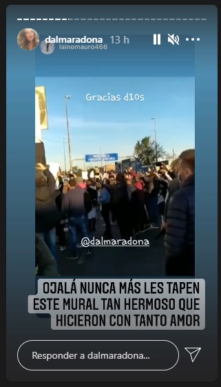 mural de Maradona La Matanza