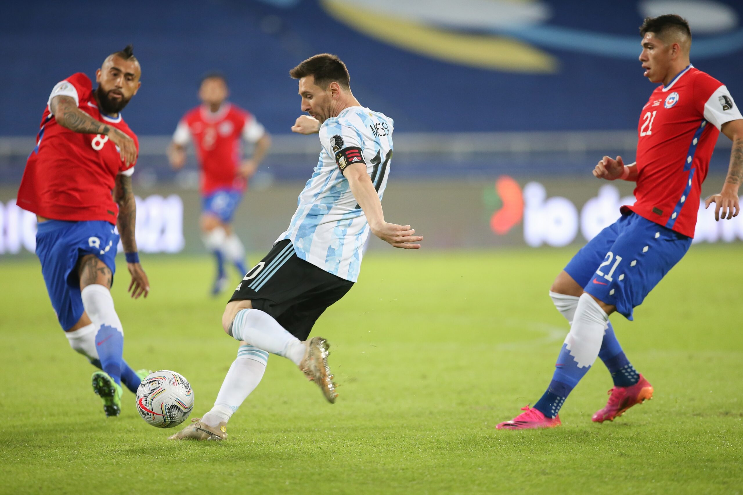 Empate de Argentina ante Chile