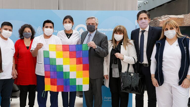 Alberto Fernández enfermería