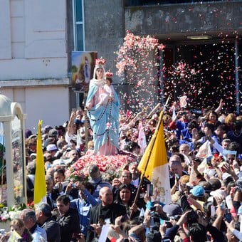 Virgen de San Nicolás: La historia de uno de los movimientos más masivos
