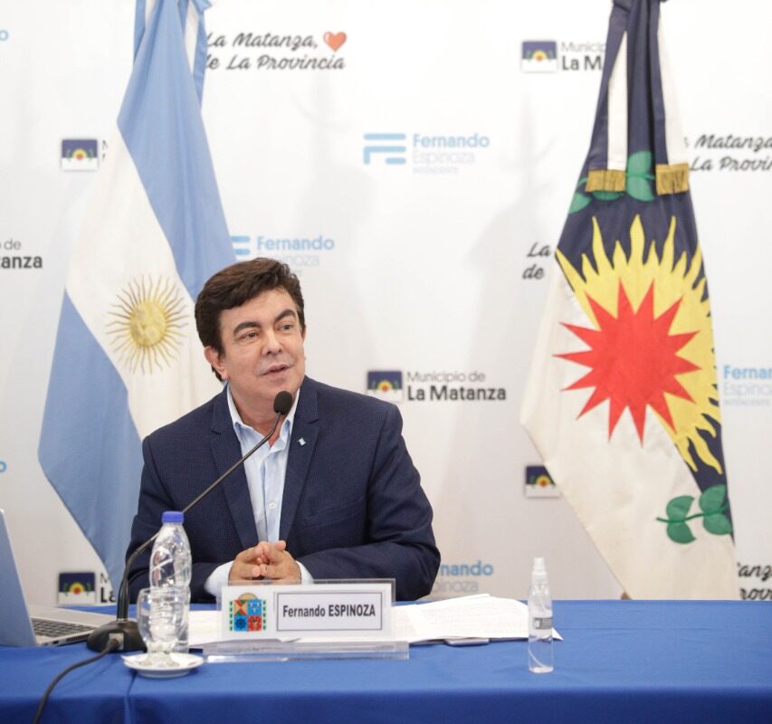 Fernando Espinoza anunció nuevas viviendas en Ciudad Evita