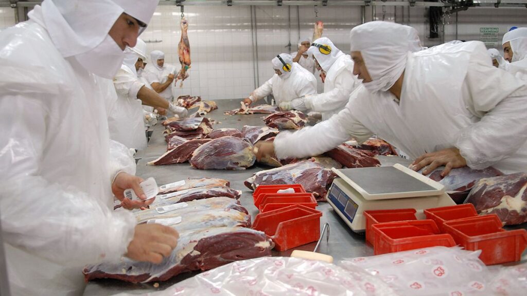 Exportación de carne