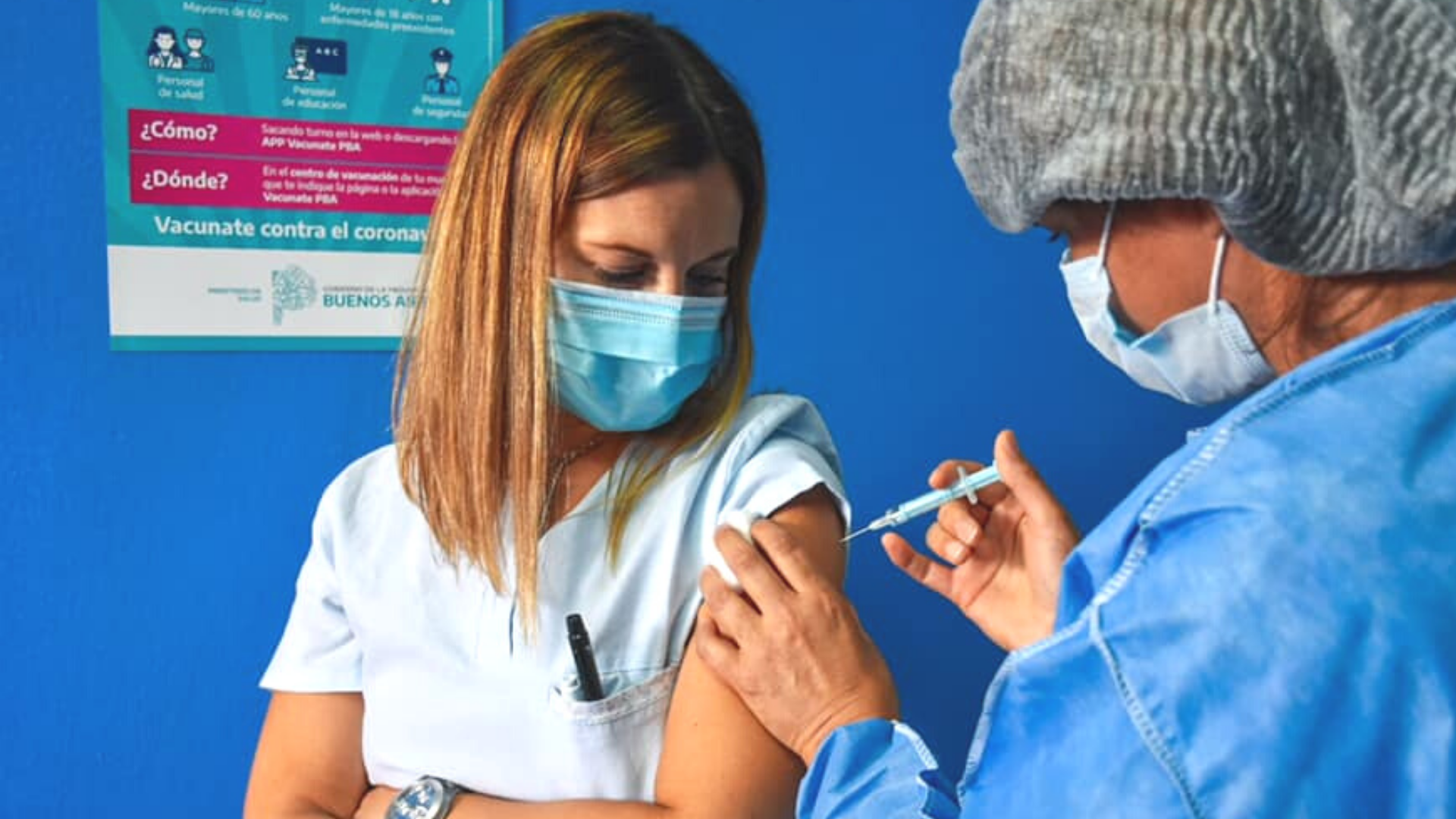 A partir de este sábado: Vacunación libre de primera dosis para los mayores de 50 años