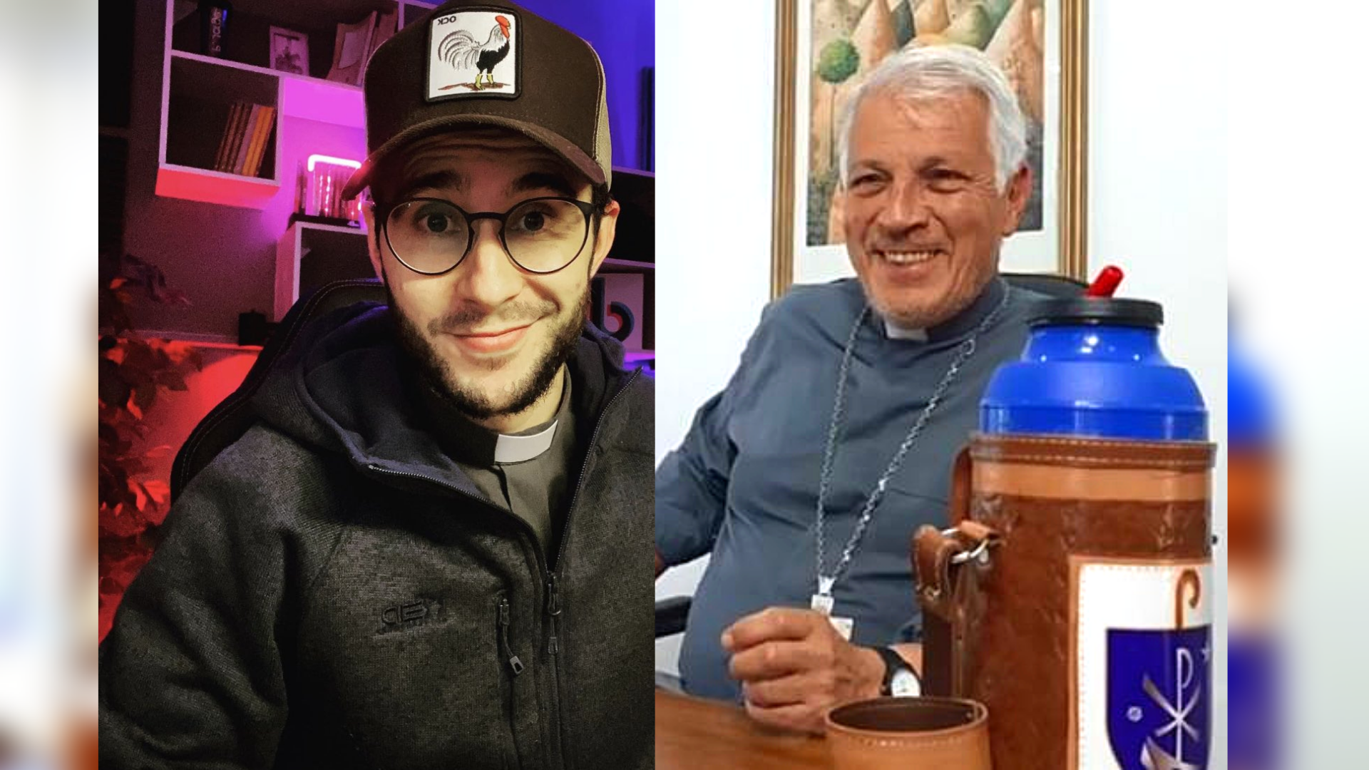 Evangelizar en redes: El Monseñor García con el Padre “tiktoker” Jorge Reinaudo