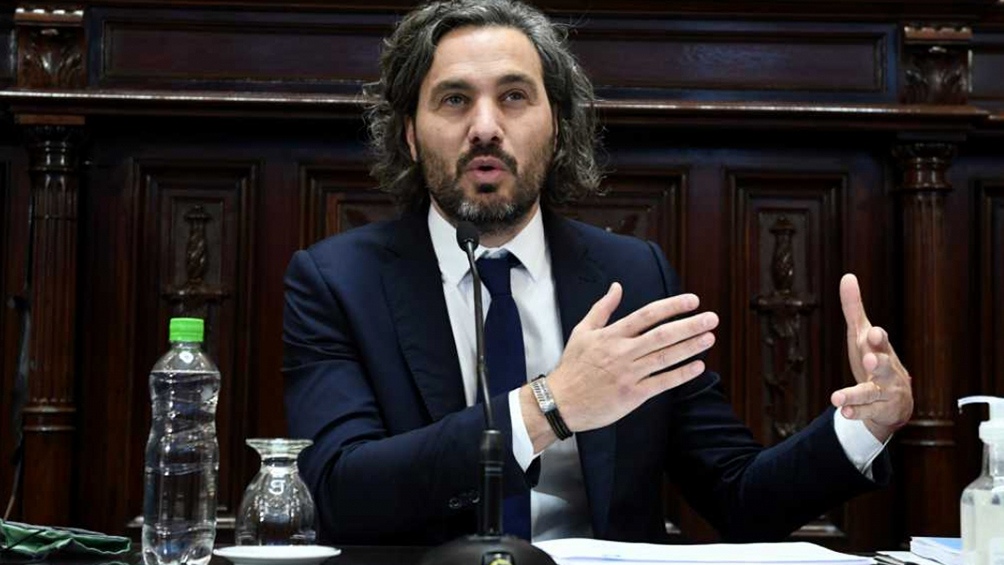 Santiago Cafiero anunció el contrato con Moderna por vacunas norteamericanas