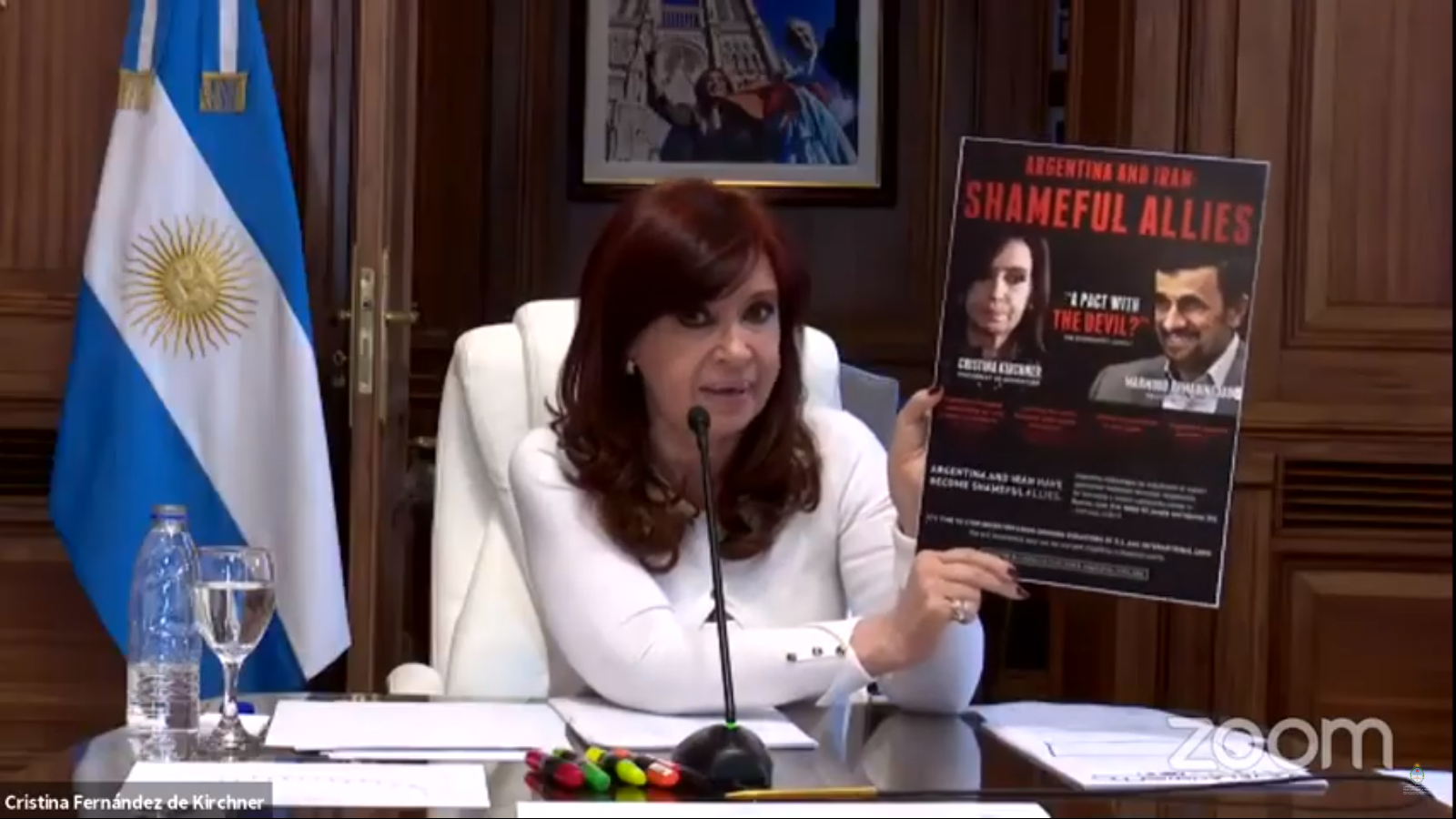 MEMORÁNDUM CON IRÁN: “Esta causa es un disparate judicial e institucional” apuntó Cristina Fernández de Kirchner durante la audiencia