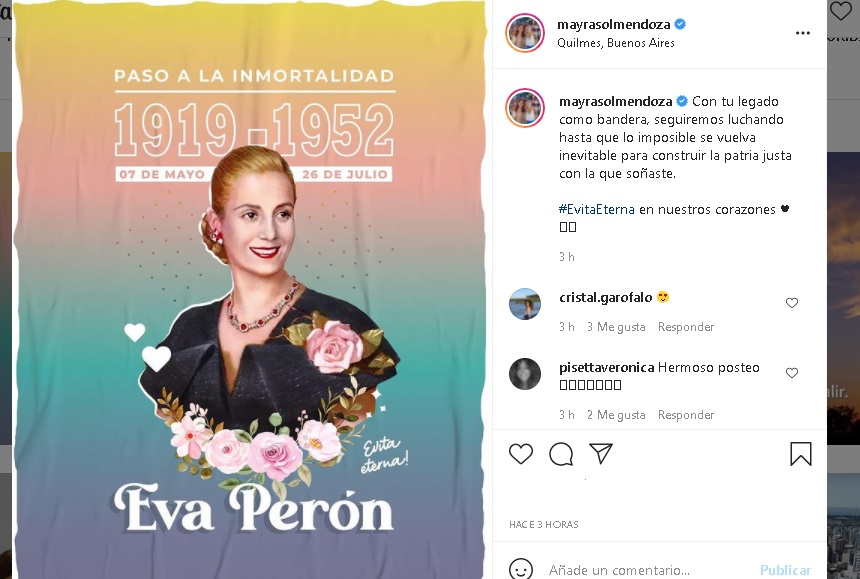 Eva Perón: a 69 años de su fallecimiento, los saludos y homenajes de los  dirigentes – Desde Matanza