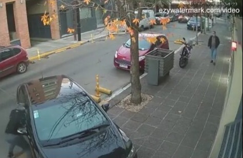 Ramos Mejía: Así atacan los motochorros