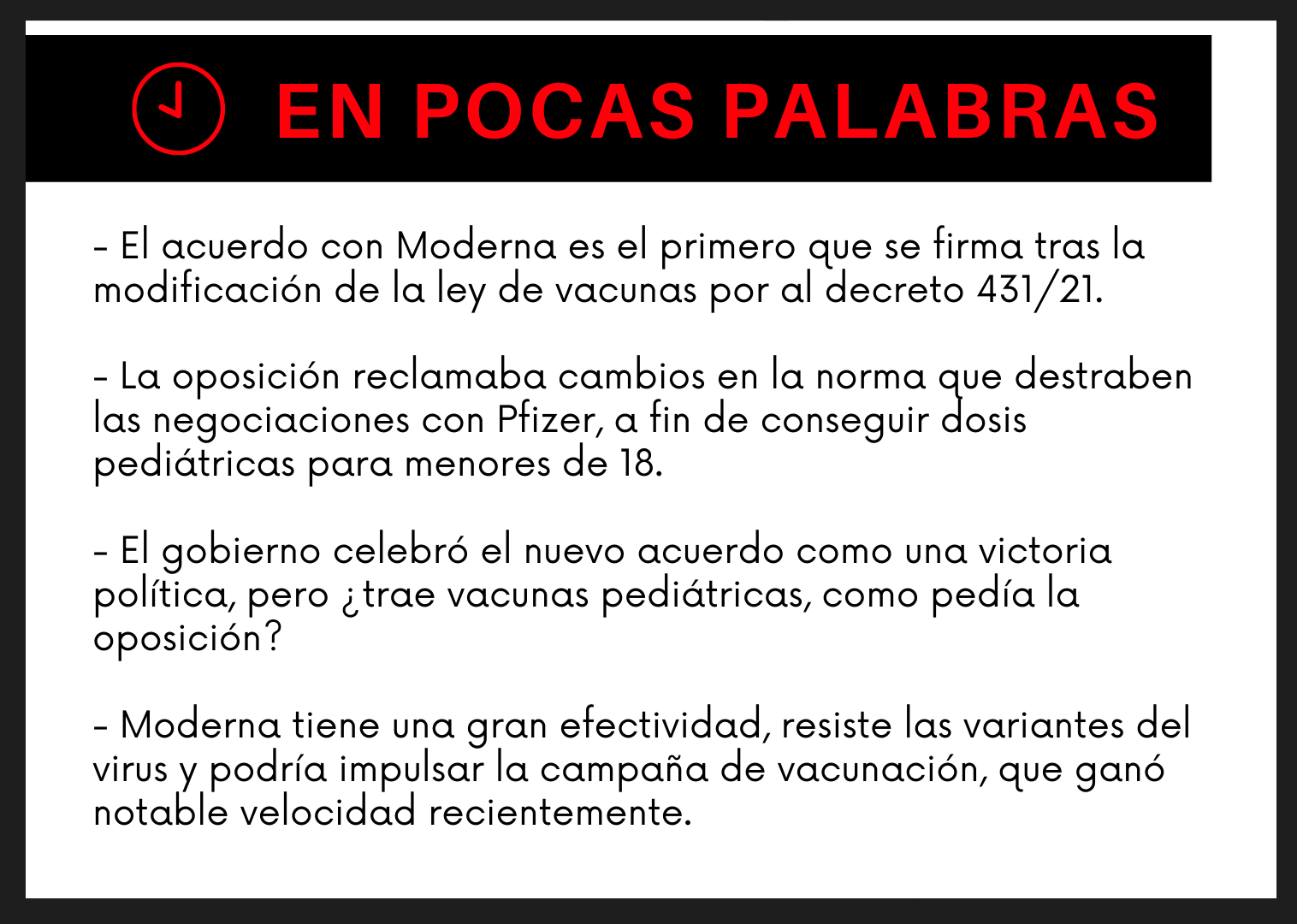 Acuerdo Moderna