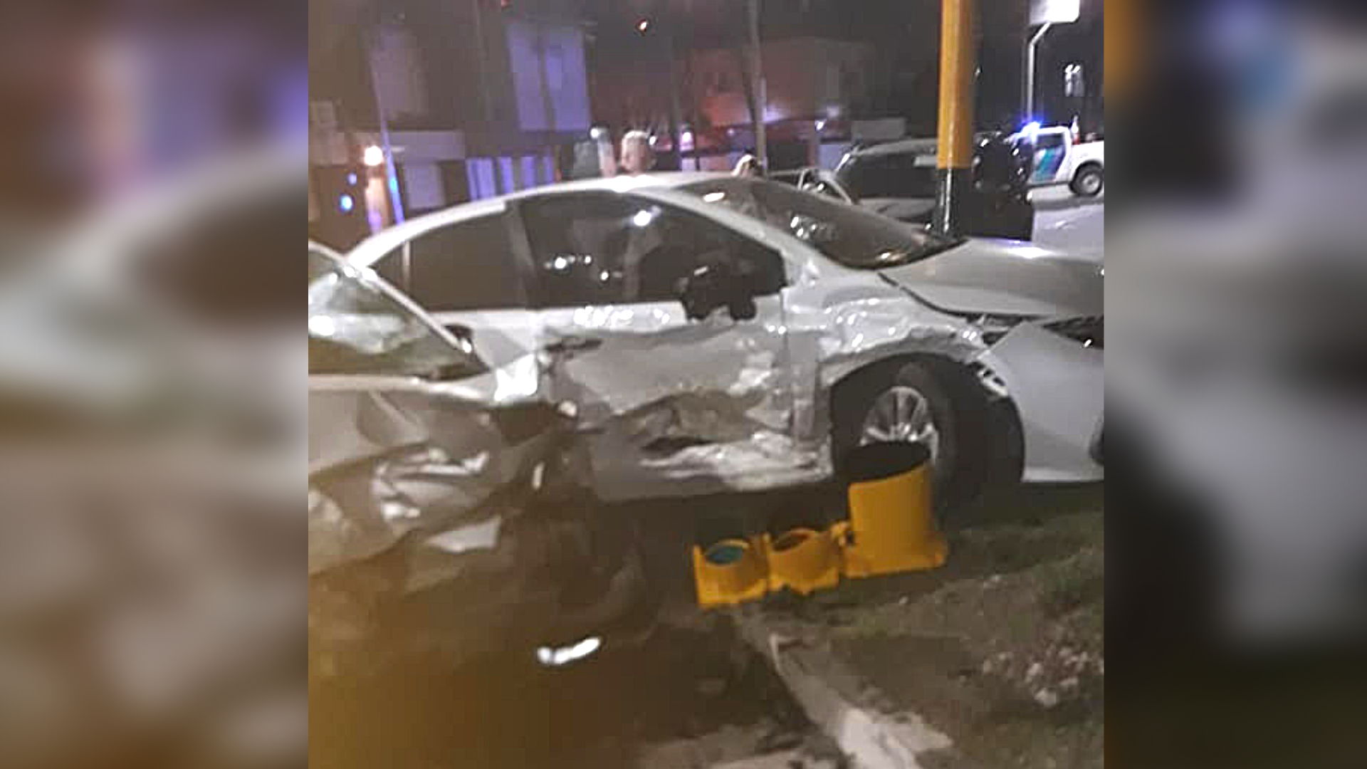 Brutal choque en Ramos Mejía: Conmoción y la ambulancia tardó más de media hora en llegar