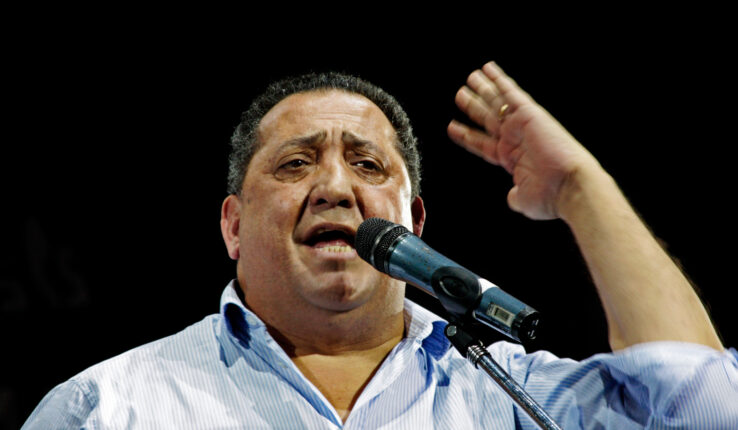 Luis D'elía marcha