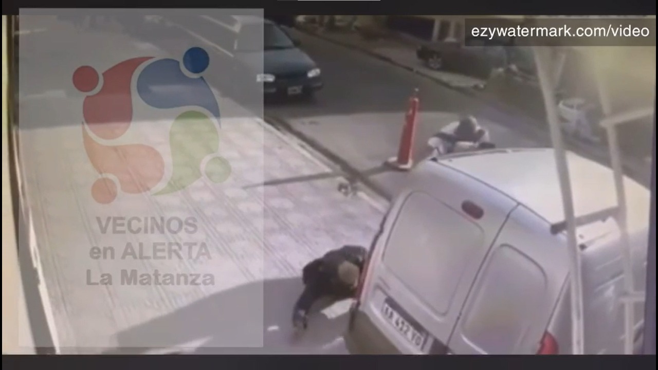 Insólito robo en La Matanza (VIDEO)