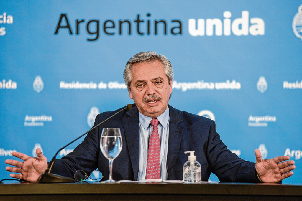 Alberto Fernández frente de todos