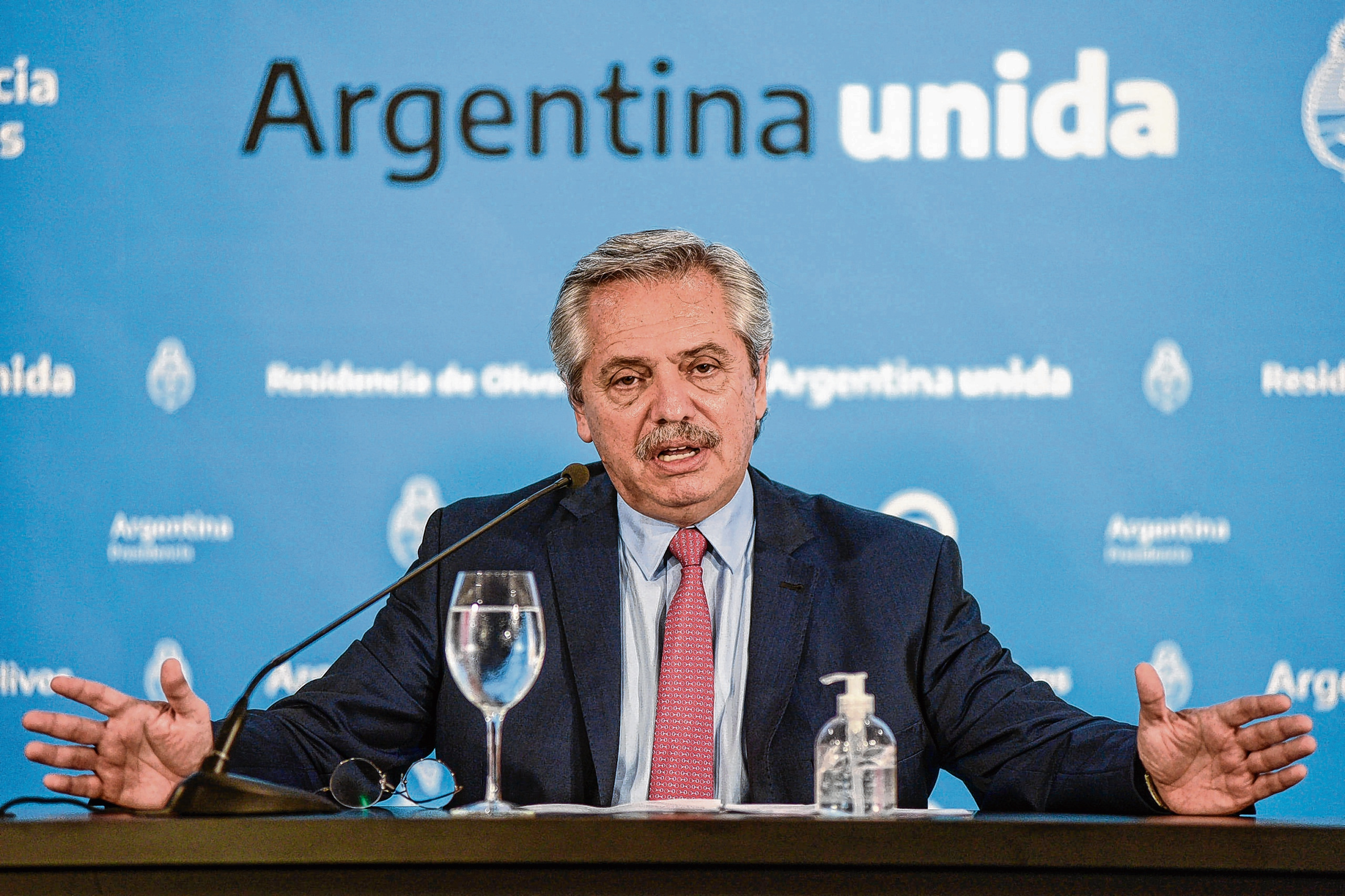 Alberto Fernández: “Seguiré garantizando la unidad del Frente de Todos”