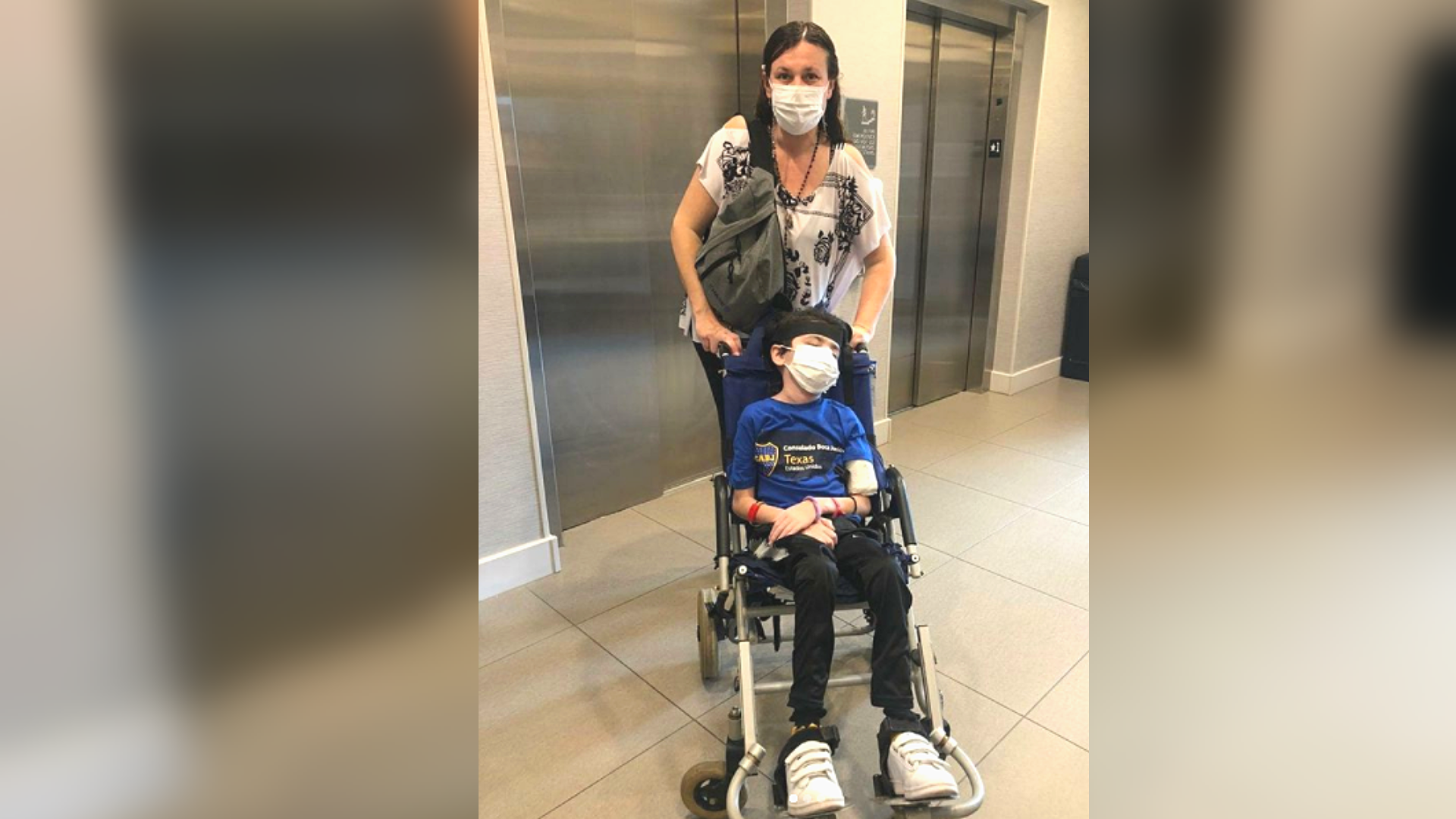 Agustin Vidal: El niño con un tumor cerebral ya está en EEUU para hacer el tratamiento y siguen pidiendo donaciones