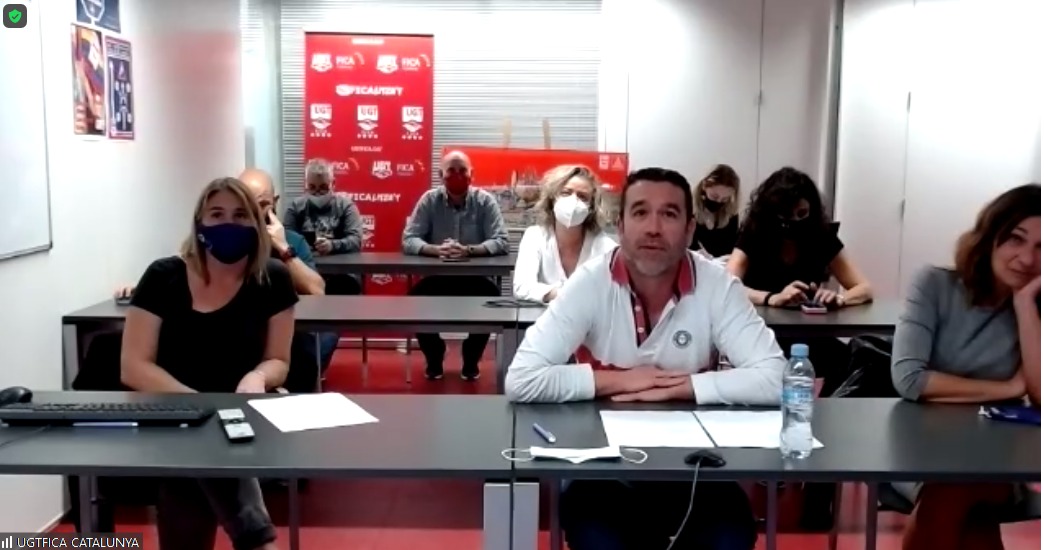 LA UOLRA Y UGT-FICA CATALUNYA FIRMARON UN CONVENIO DE COMPLEMENTACION Y ACCIÓN SINDICAL
