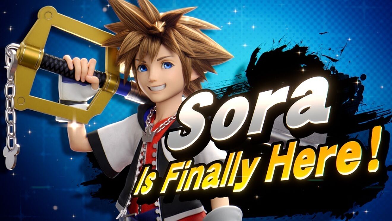 Sora de Kingdom Hearts confirmado como el último luchador DLC de Smash