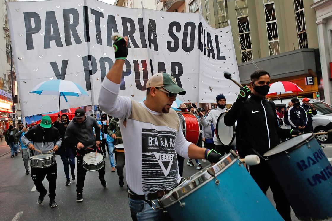 La CGT marcha por el Día de la Lealtad y organizaciones sociales acompañan