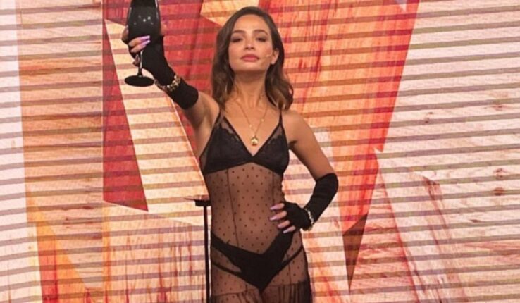 Brenda Asnicar vestido