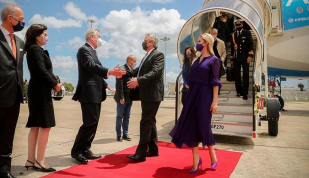 Alberto Fernández Europa