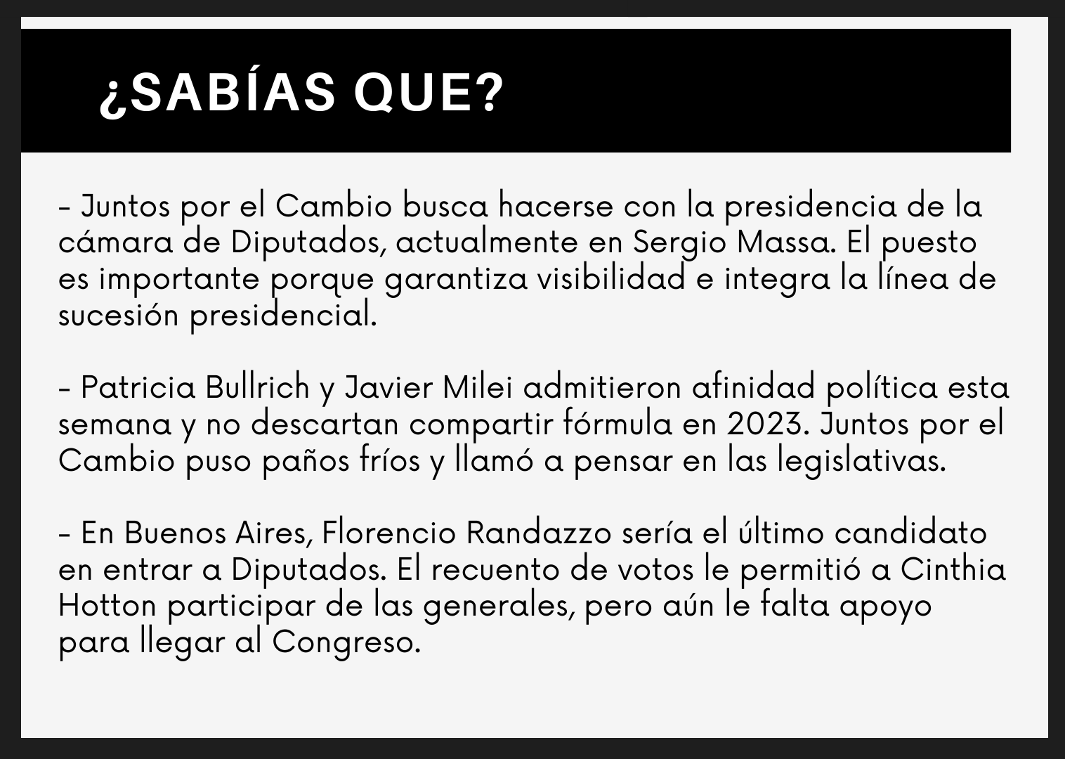 Congreso oposición