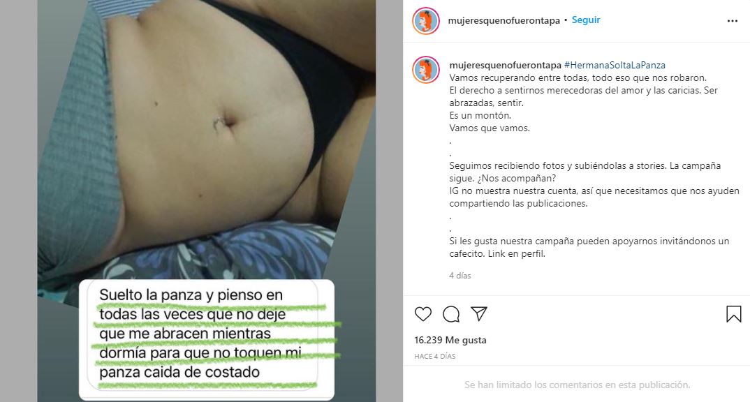 soltá la panza