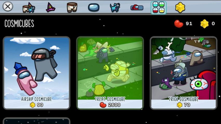 Among Us actualizaciones