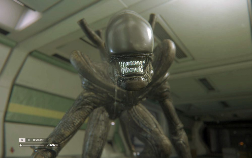 Alien Isolation controles touch